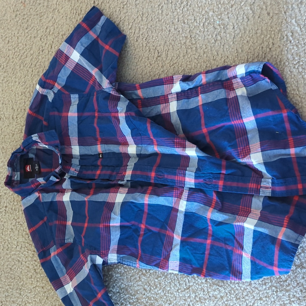 Quicksilver short sleeve button down
